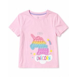 Girl's Unicorn Pop It T Shirt